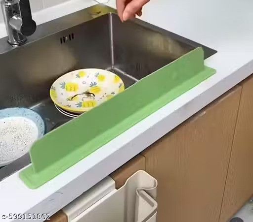 Kitchen Sink Splash Guard (Pack of 2)- Water Splashback Barrier for Dish Washing