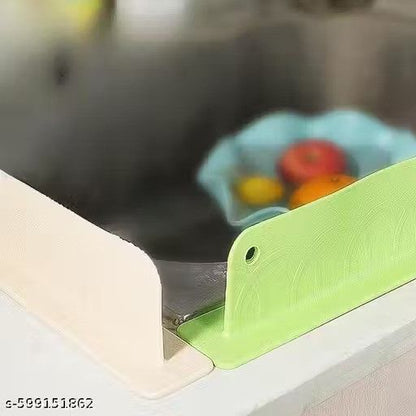 Kitchen Sink Splash Guard (Pack of 2)- Water Splashback Barrier for Dish Washing